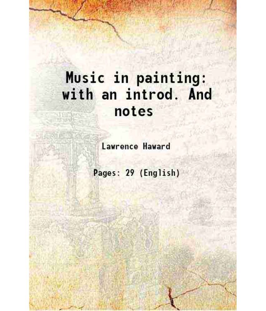     			Music in painting with an introd. And notes 1948 [Hardcover]