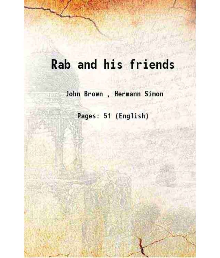     			Rab and his friends 1890 [Hardcover]