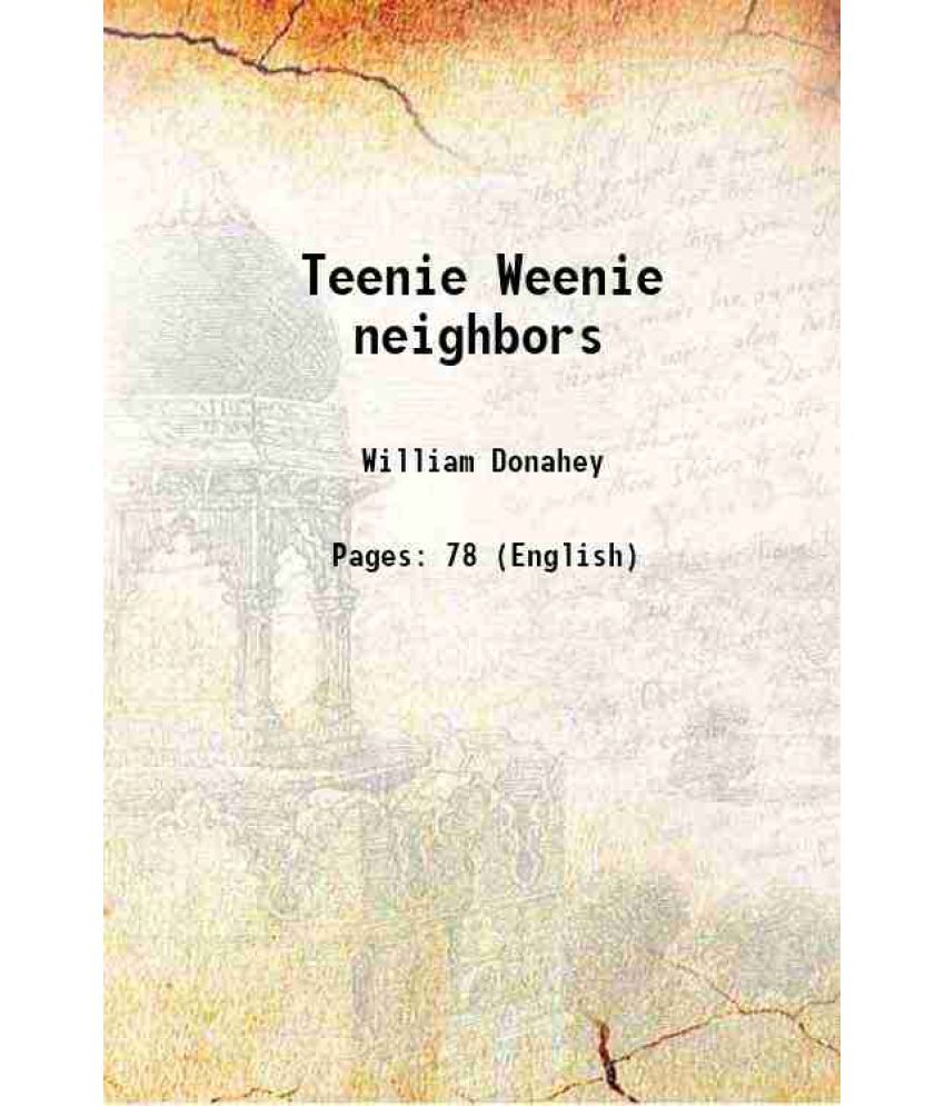     			Teenie Weenie neighbors 1945 [Hardcover]