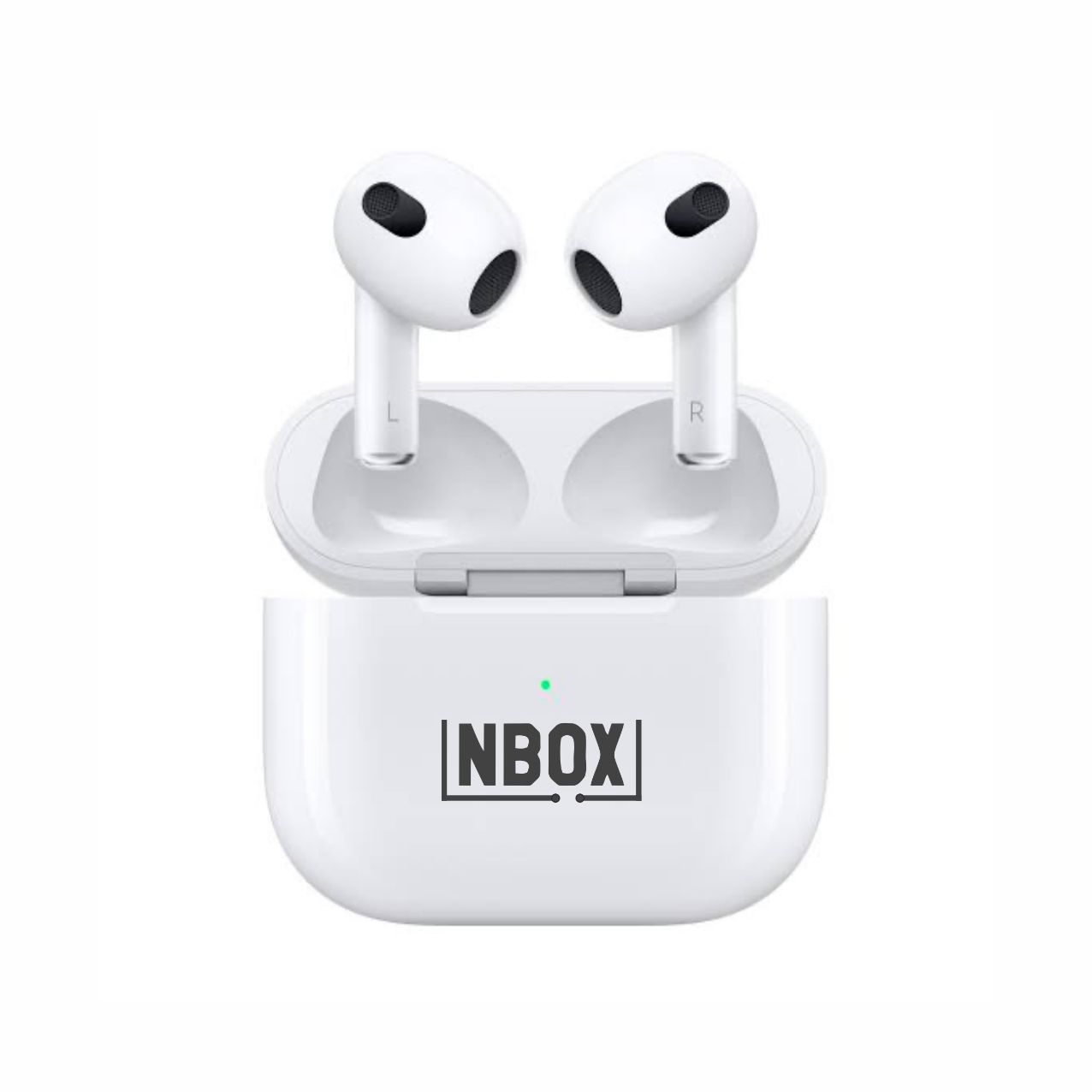 NBOX Air 1 TWS On Ear True Wireless (TWS) 20 Hours Playback IPX5(Splash & Sweat Proof) Passive noise cancellation -Bluetooth version 5.0 White
