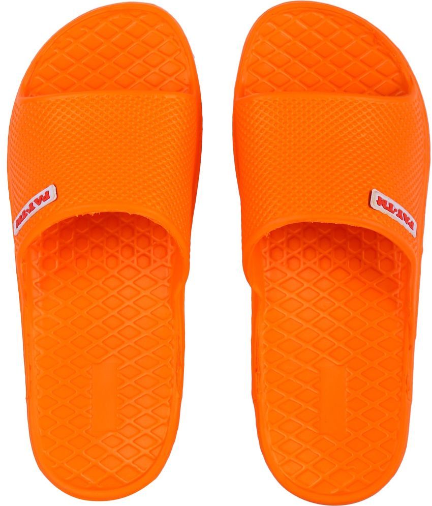     			Monoction - Orange Men's Slide Flip Flop