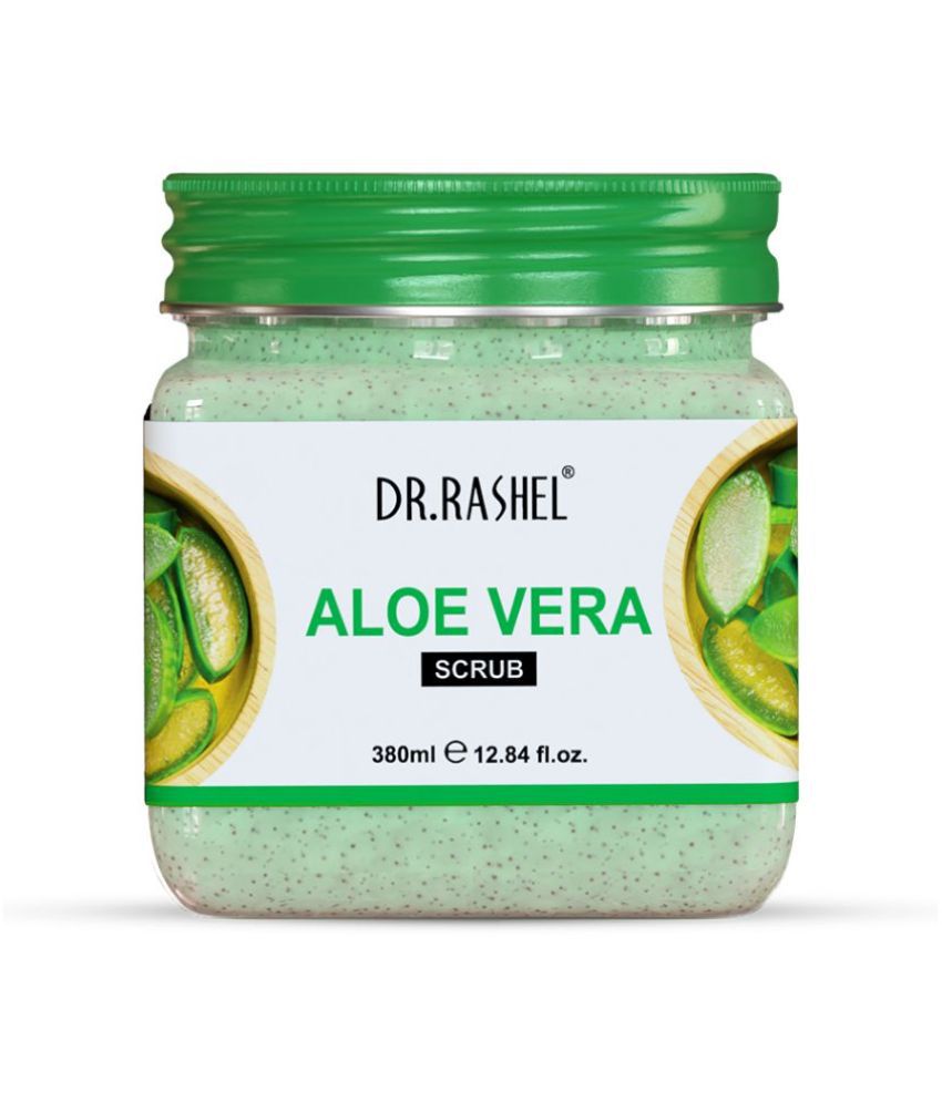     			DR.RASHEL Aloe Vera Face & Body Scrub Exfoliates & Remove Dead Skin cell For Glowing Skin 380ml