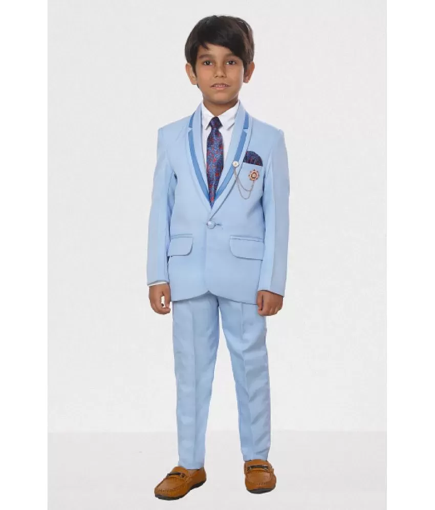 BOSS - Kids' suit trousers in stretch wool