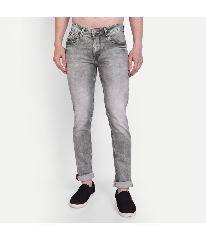 Meghz - Green Denim Slim Fit Men's Jeans ( Pack of 1 )
