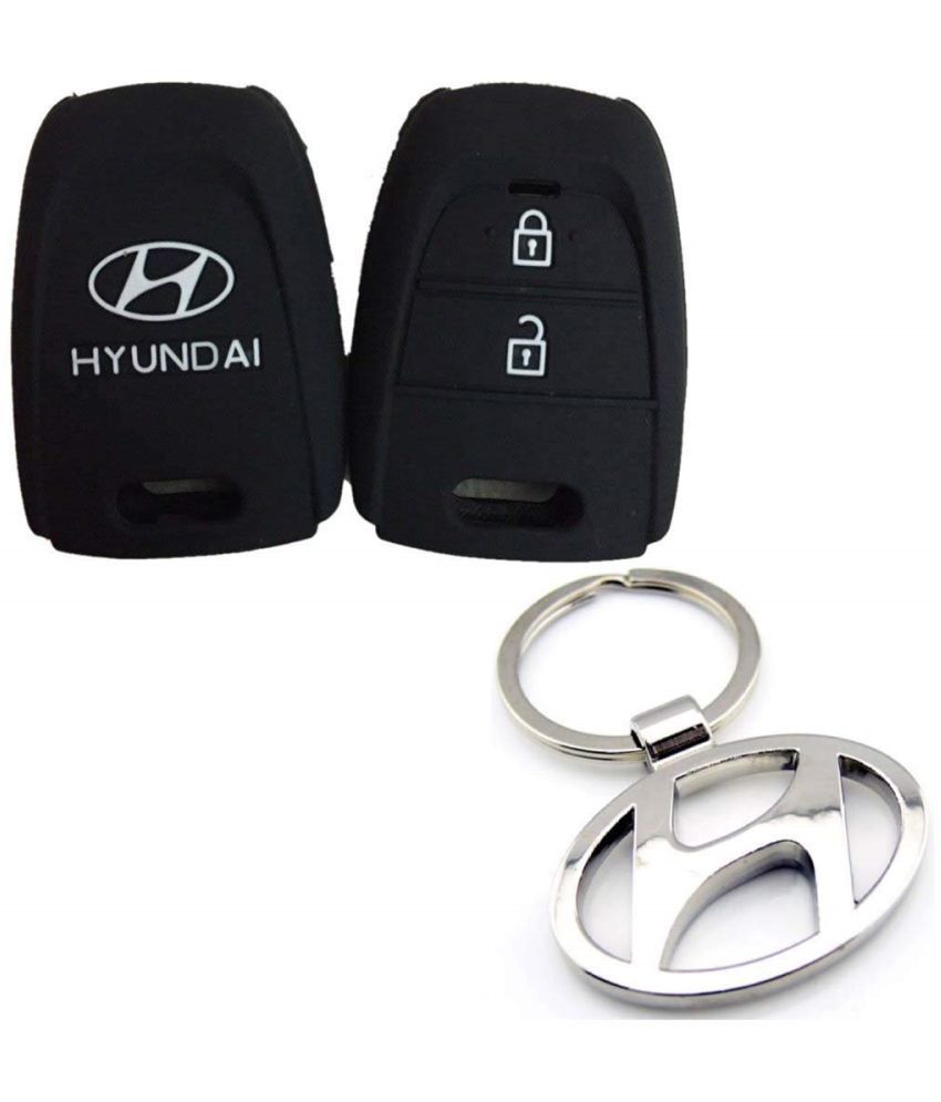     			Nimeka Silicone Key Cover for Hyundai 2 Button Remote Key