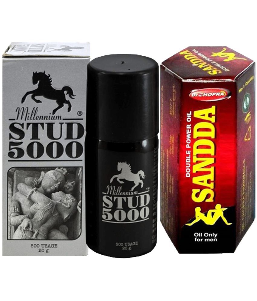     			Stud 5000 Timing Delay spray & Sanda Ka Tel For Men Penis