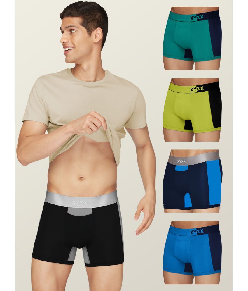     			XYXX Pack of 5 Modal Men's Trunks ( Multicolor )