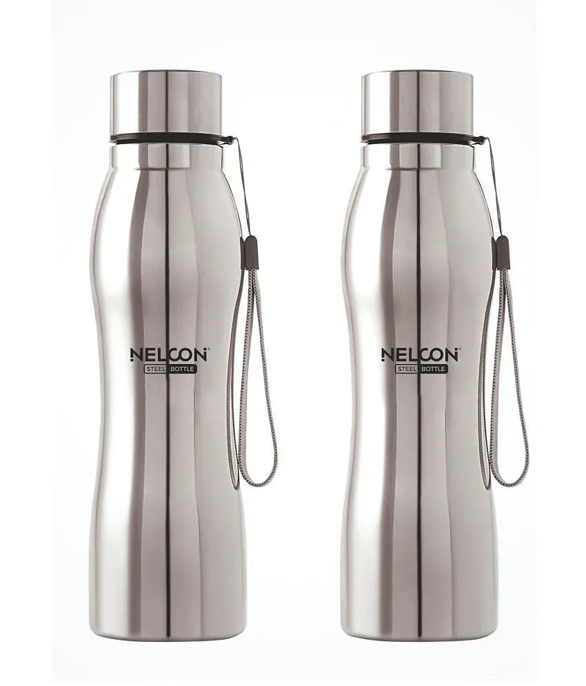 Wonderchef Milch-Bot Silver 750 mL Steel Water Bottle set of 1