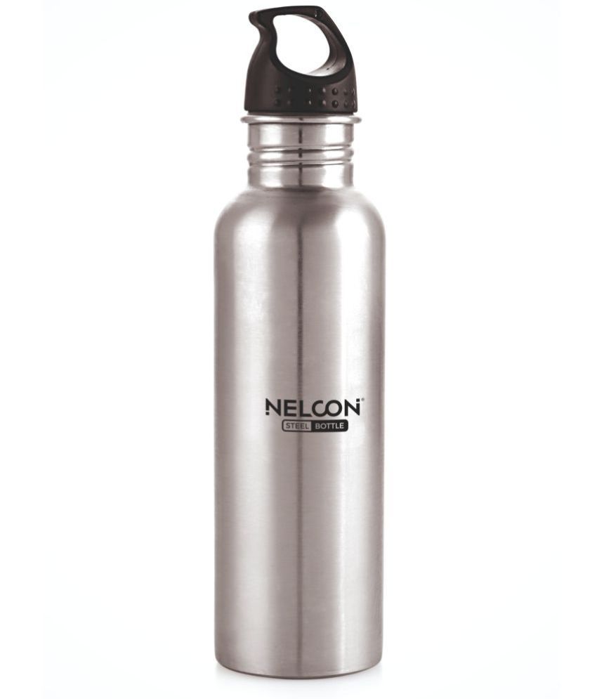     			Nelcon - 1pcs_sprinkle. Silver Fridge Water Bottle 750ml mL ( Set of 1 )