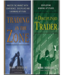 Trading in the Zone + The Disciplined Trader by Mark Douglas combo of 2 book