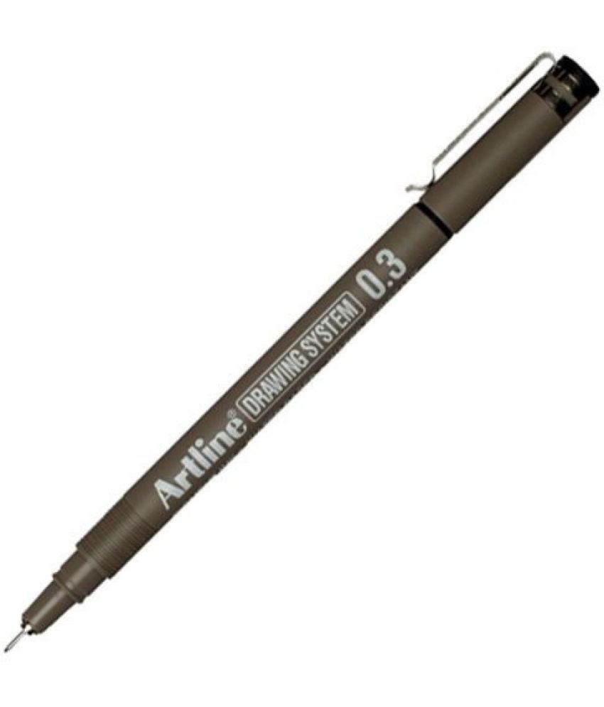     			Artline Drawing 0.3Mm Fineliner Pen (Pack Of 5, Black)