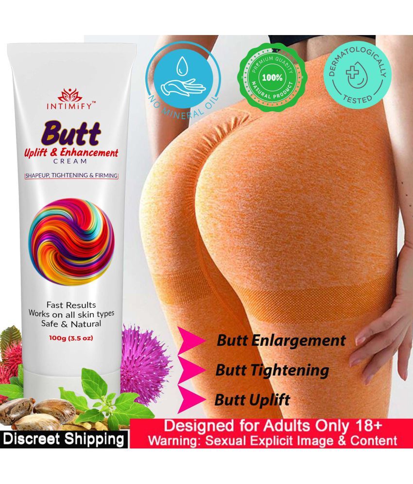     			Intimify Butt Uplift & Enhancement Cream for hip cream, buttocks, butt enlargement, butt tightening, big butt, butt shape & used as butt cream, hip lift gel, hip firm (100 gms)