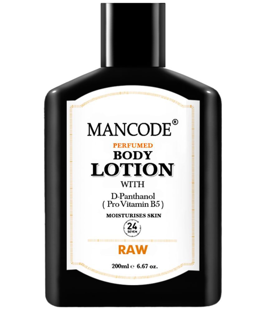     			Mancode Raw Body lotion for Man Hand Lotion 200 mL