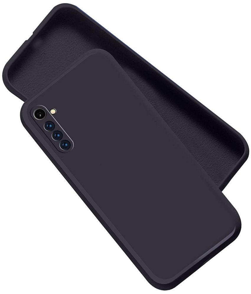     			ZAMN - Blue Silicon Plain Cases Compatible For Realme 6 Pro ( Pack of 1 )