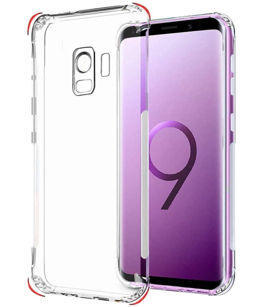    			ZAMN - Transparent Silicon Silicon Soft cases Compatible For Samsung Galaxy S9 ( Pack of 1 )