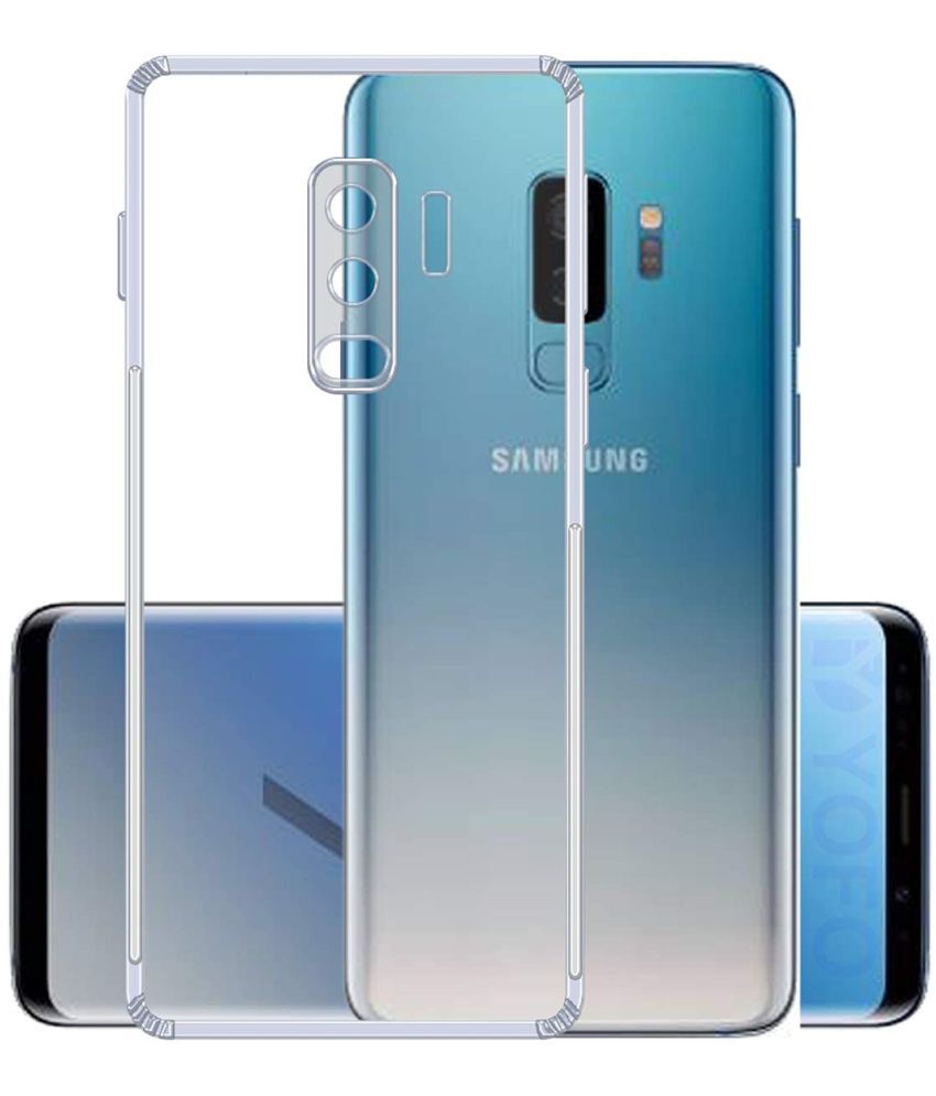     			ZAMN - Transparent Silicon Silicon Soft cases Compatible For Samsung Galaxy S9 Plus ( Pack of 1 )