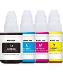 zokio 790 INK Multicolor Pack of 4 Cartridge for GI790 INK Cartridge Pack Of 4 For Use Pixma G1000, G2000, G3000 Printers