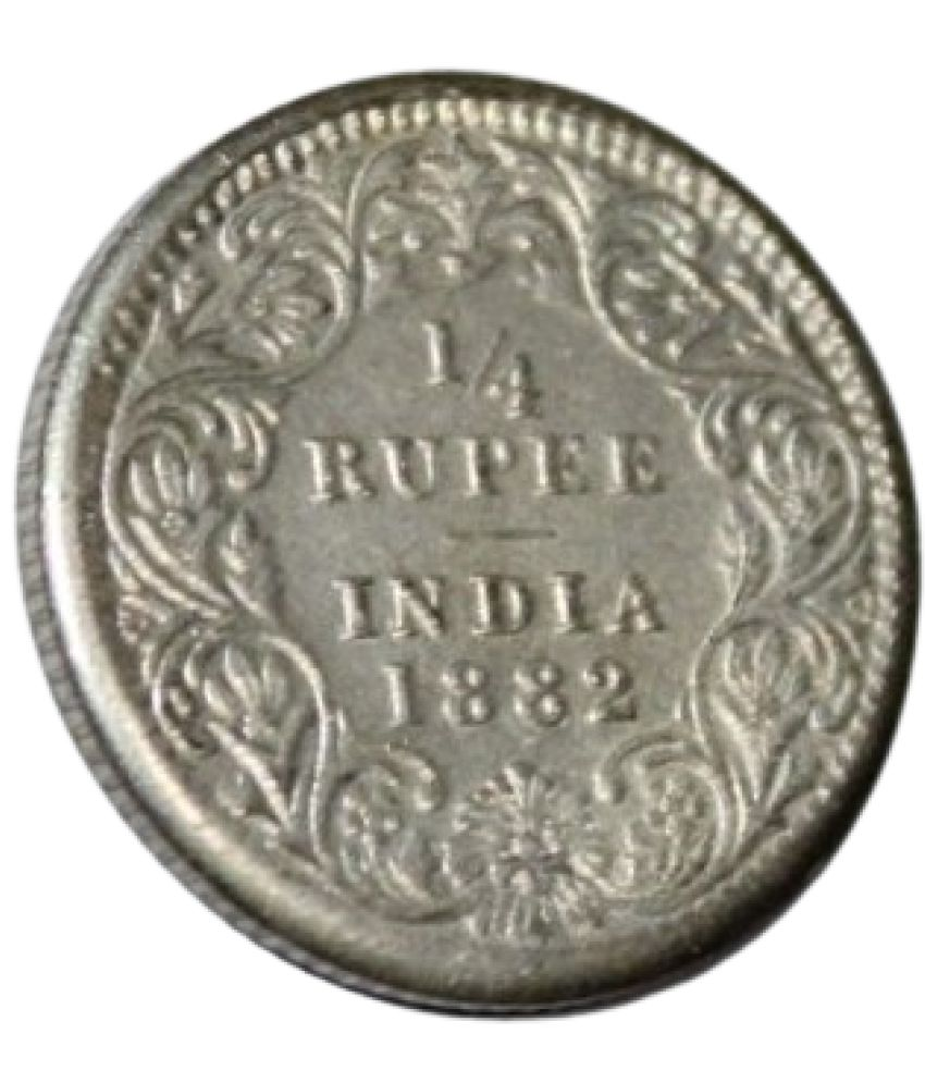     			newWay - 1/4 Rupee (1882) 1 Numismatic Coins