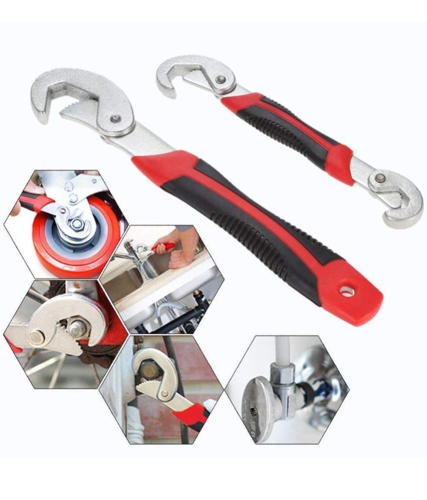     			GEEO Adjustable Wrench Set of 2 Pc