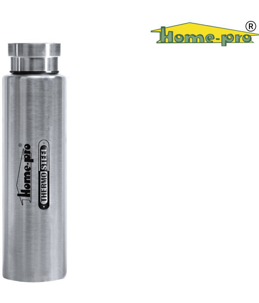     			HomePro - Stainless Steel Vacuum Bottle 800ml, Silver 100% leak proof for Home | Gym | Fridge | School | Office | Trekking & Hiking Bottle