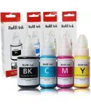 zokio For Gi-790 G2010 Multicolor Pack of 4 Cartridge for 790 INK G1000 , G1010 , G1100 , G2000 , G2002 , G2010 , G2012 , G2100 , G3000 , G3010