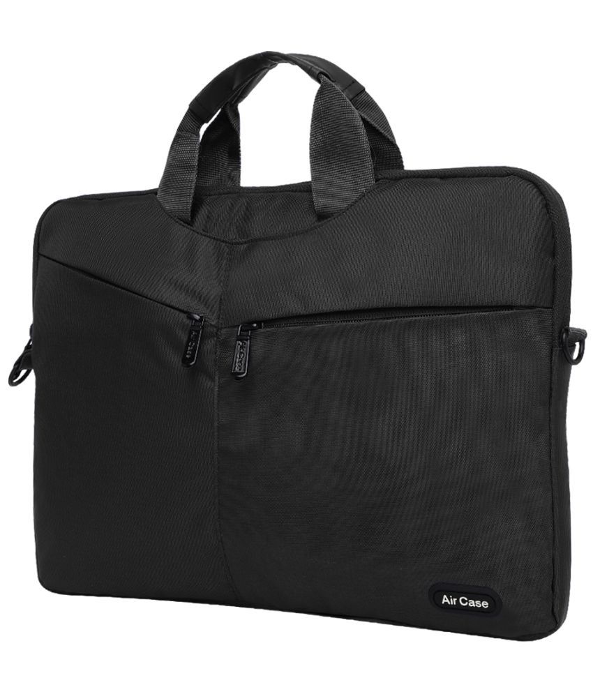     			Aircase Black Laptop Sleeves