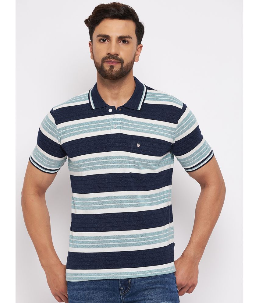     			Duke - Multicolor Cotton Blend Regular Fit Men's Polo T Shirt ( Pack of 1 )