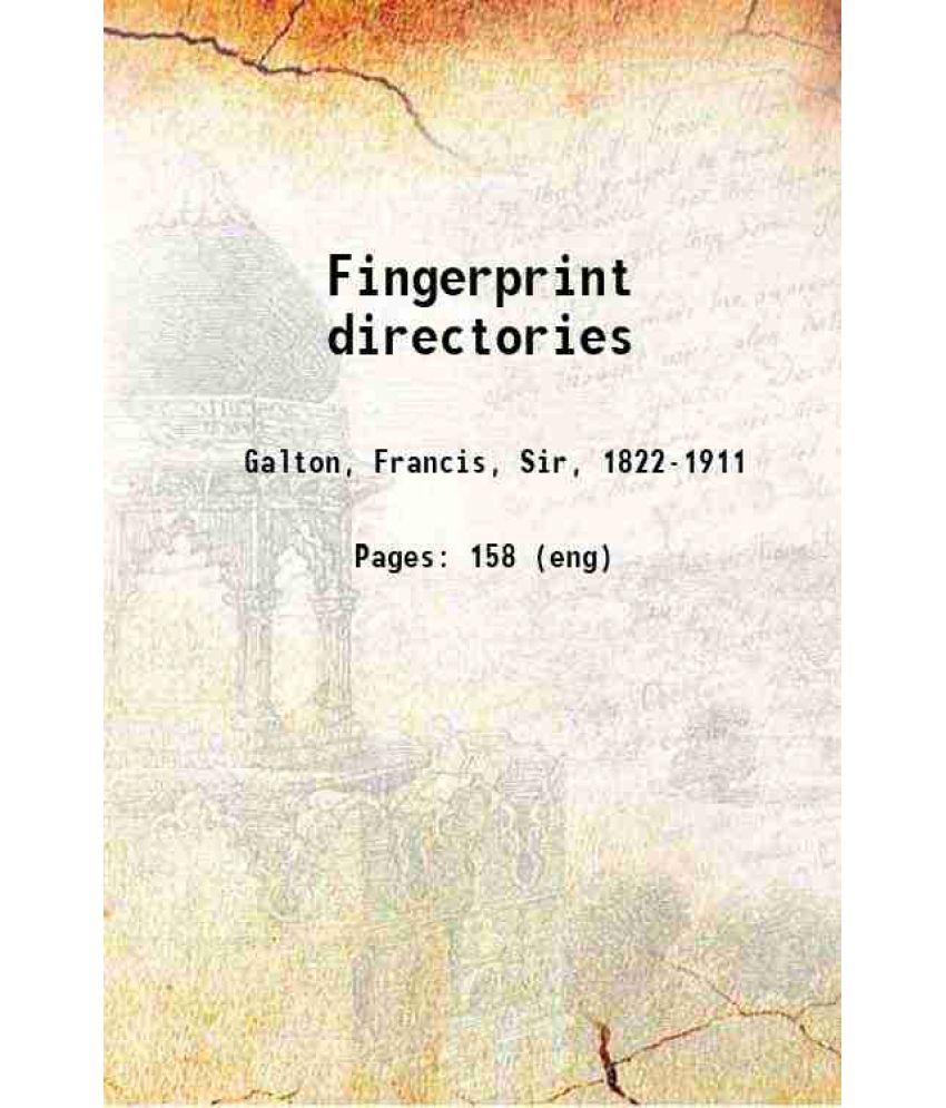     			Fingerprint directories 1895 [Hardcover]