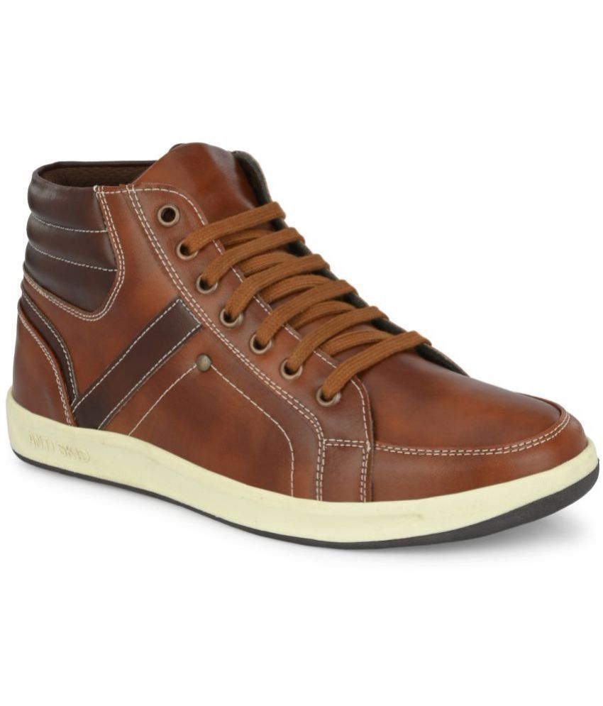     			Leeport - Brown Men's Sneakers