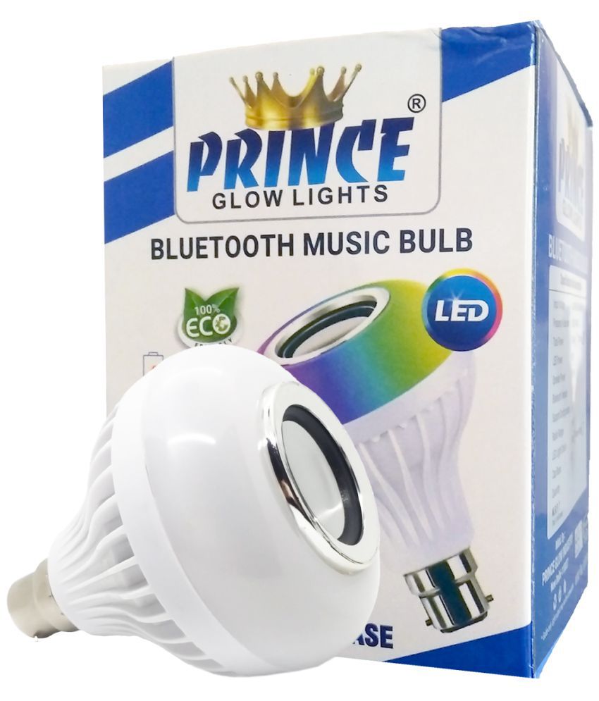     			Premier Lights Music Light Bulb With Bluetooth Speaker 7W, B22 RGB Self Changing - 15W Dimmable LED Bulb ( Single Pack )
