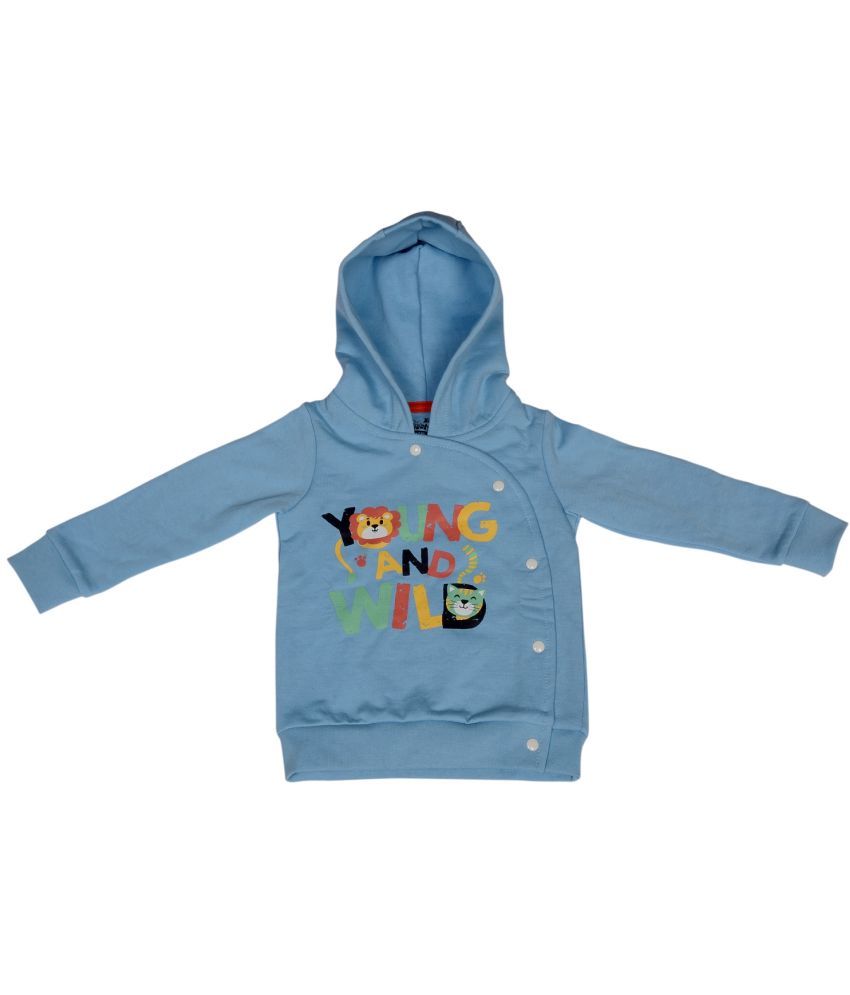     			Sweetie Pie Baby Boy Sweatshirt in color Blue with Print