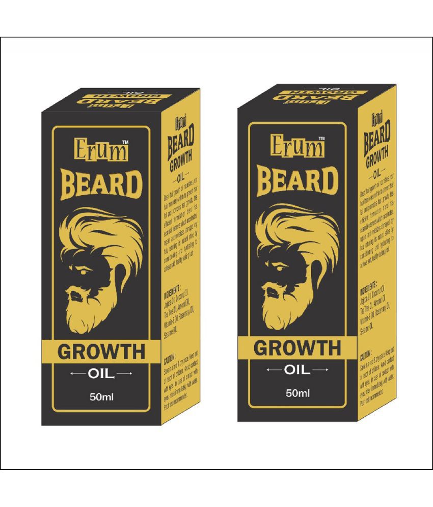     			erum Beard Growth Oil 50 ml Pack Of 2