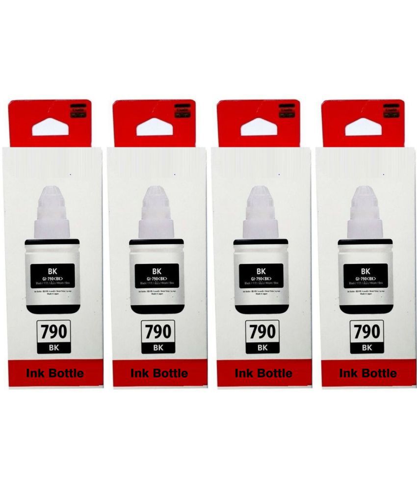     			zokio Refill Ink Gi-790 Black Pack of 4 Cartridge for 790 INK G1000 , G1010 , G1100 , G2000 , G2002 , G2010 , G2012 , G2100 , G3000 , G3010