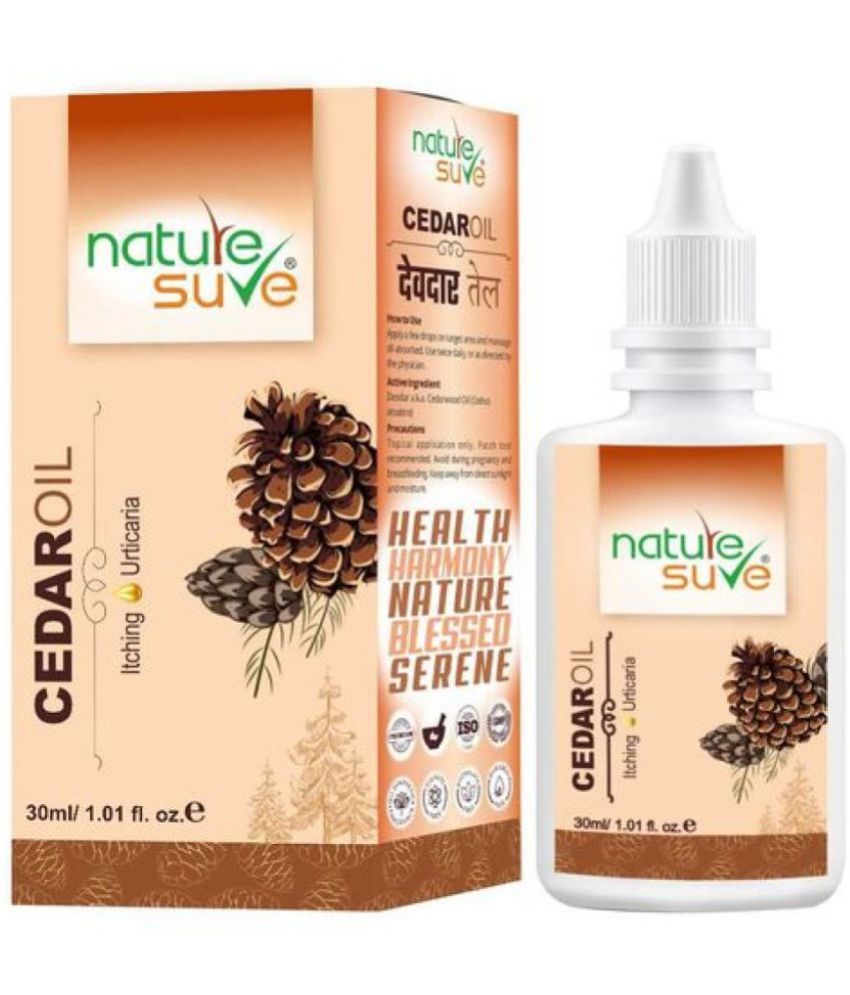     			Nature Sure Cedar Oil Deodar Oil for Itching and Urticaria in Men & Women - 1 Pack (30ml)