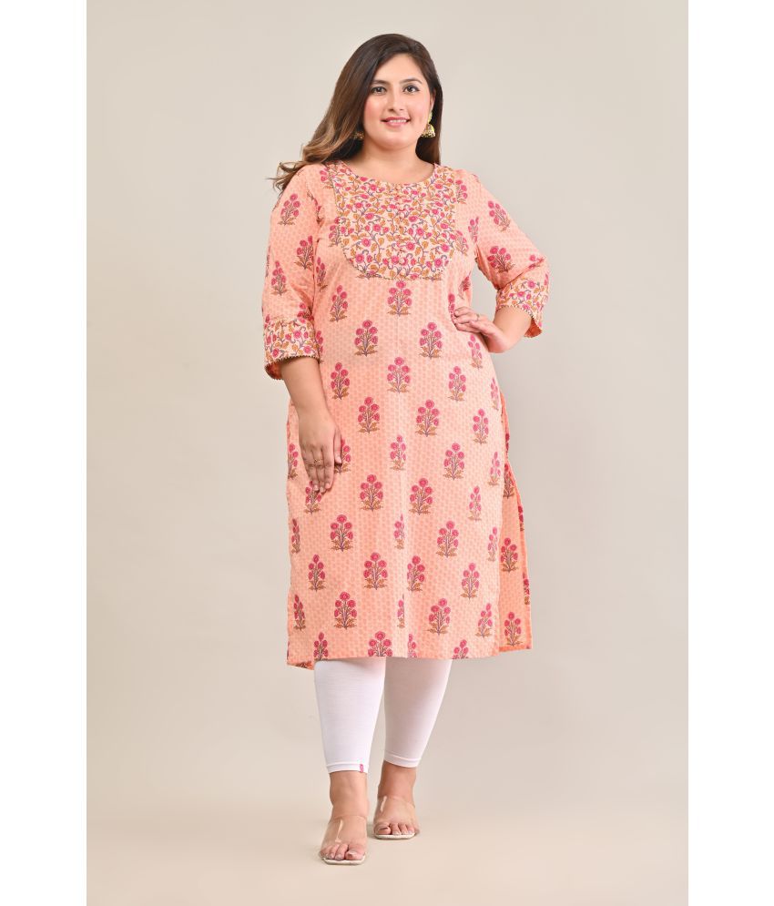 AKS Blue Cotton Aline Kurti  Buy AKS Blue Cotton Aline Kurti Online at  Best Prices in India on Snapdeal