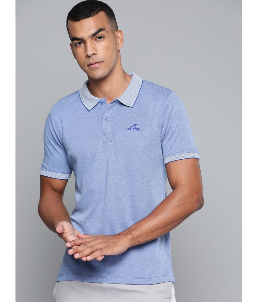     			Alcis - Blue Cotton Regular Fit Men's Sports Polo T-Shirt ( Pack of 1 )