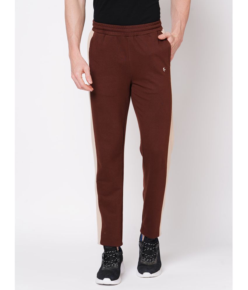     			Fitz - Brown Cotton Men's Trackpants ( Pack of 1 )