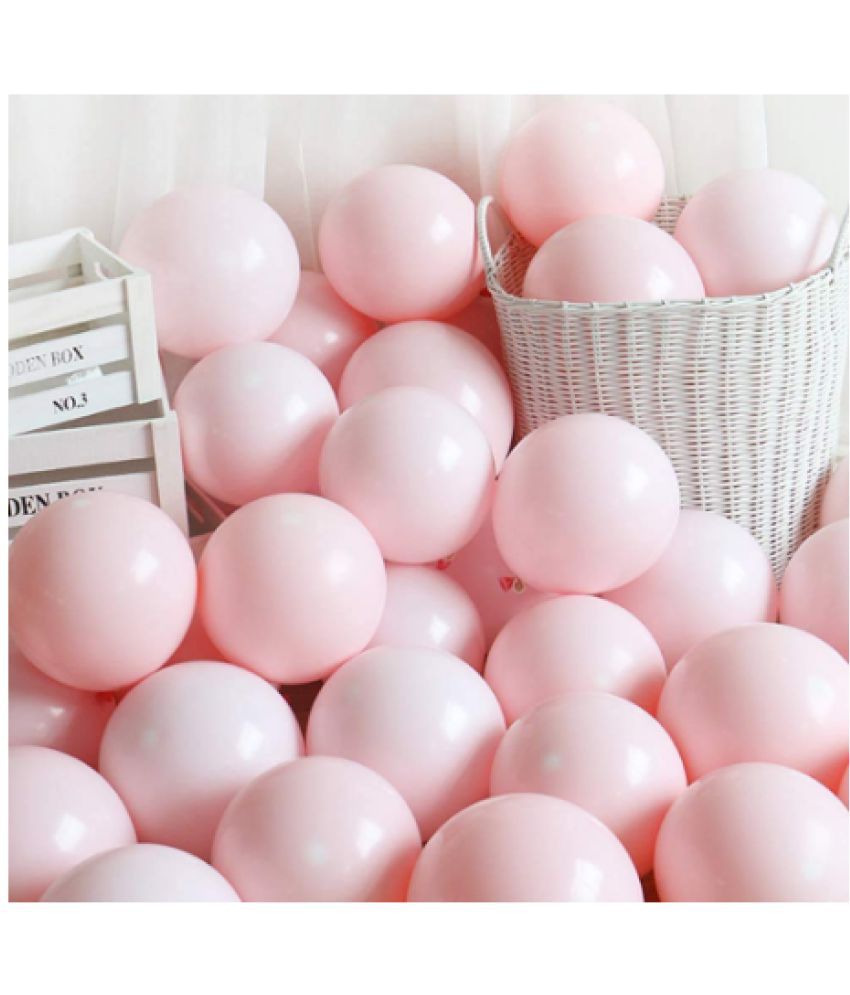     			Jolly Party  Pastel Pink    Balloons Latex Party Balloons (Pack Of 50pc)
