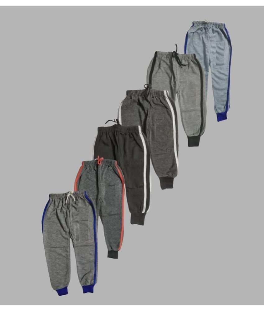     			PENYAN Pack of 6 Boys Polyester Trackpant ( Multicolor )