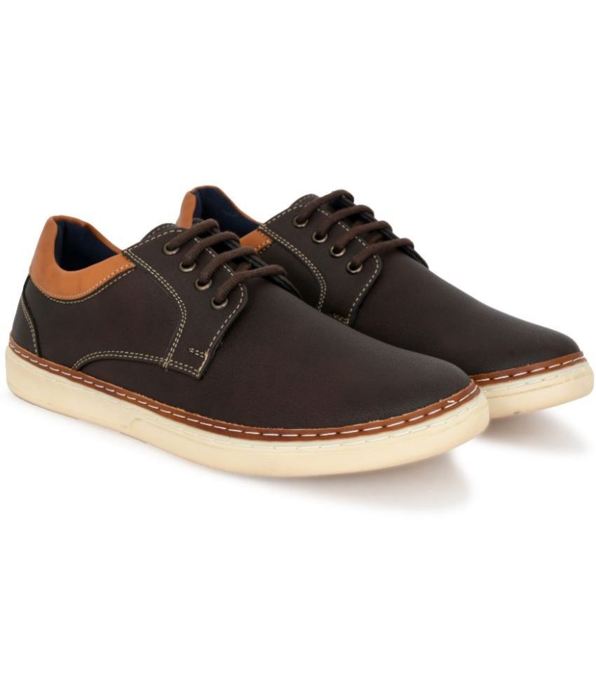     			YOU LIkE 1003 - Brown Men's Boat Shoes