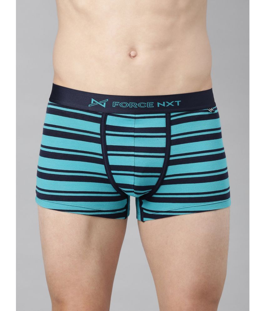     			Force NXT Pack of 1 Cotton Trunks For Men's ( Multicolor )