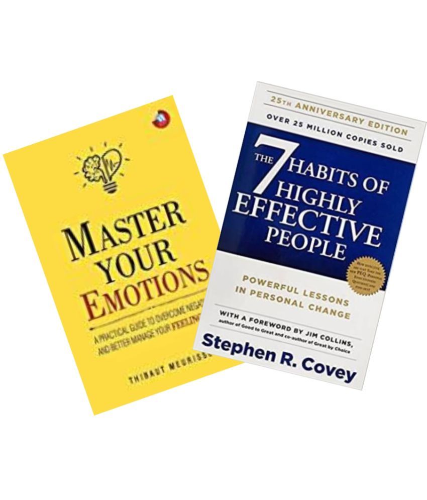     			Master Your Emotions + 7 Habits ( (English, Paperback )