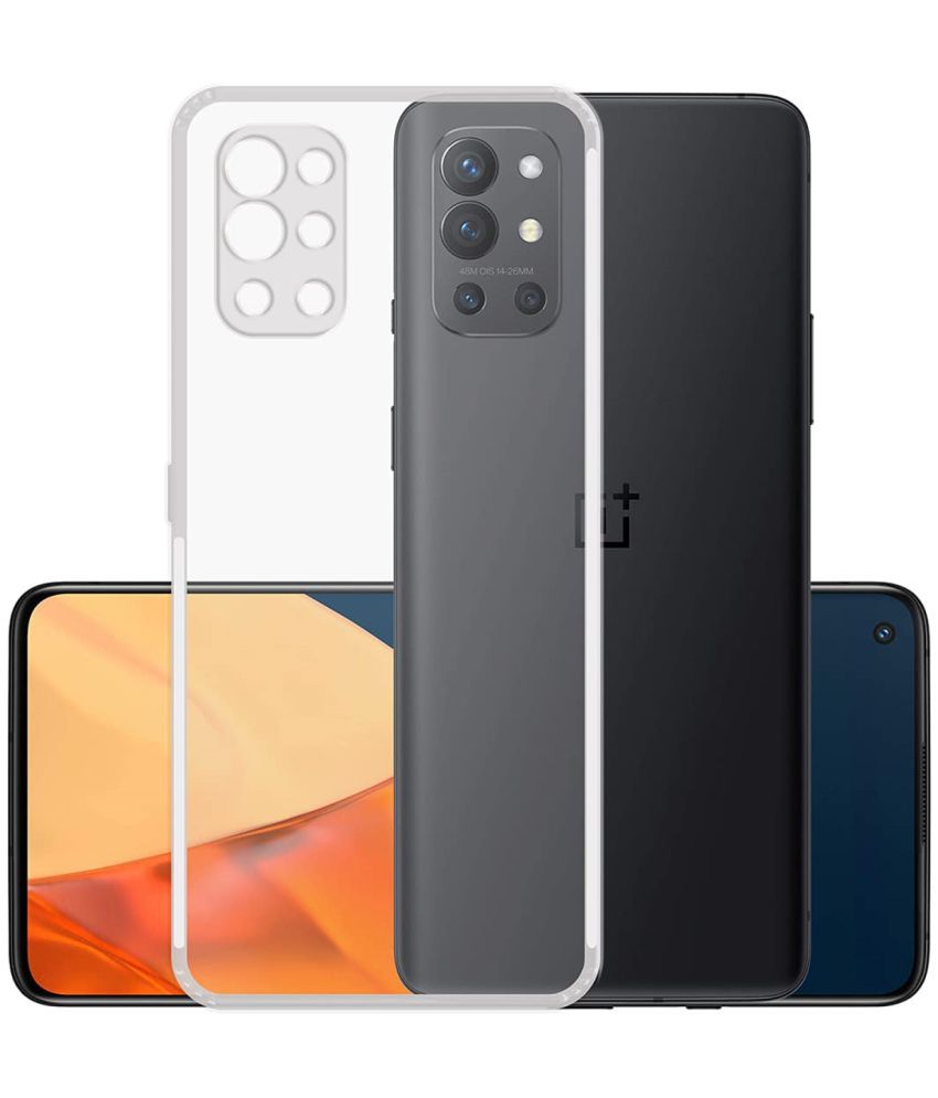     			Case Vault Covers - Transparent Silicon Silicon Soft cases Compatible For OnePlus 8T ( Pack of 1 )