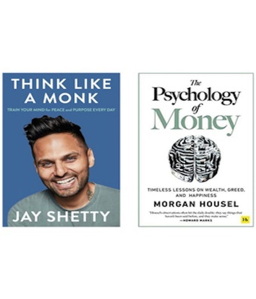     			(Combo Of 2 Books)The Psychology of Money + Think Like A Monk by Jay Shetty