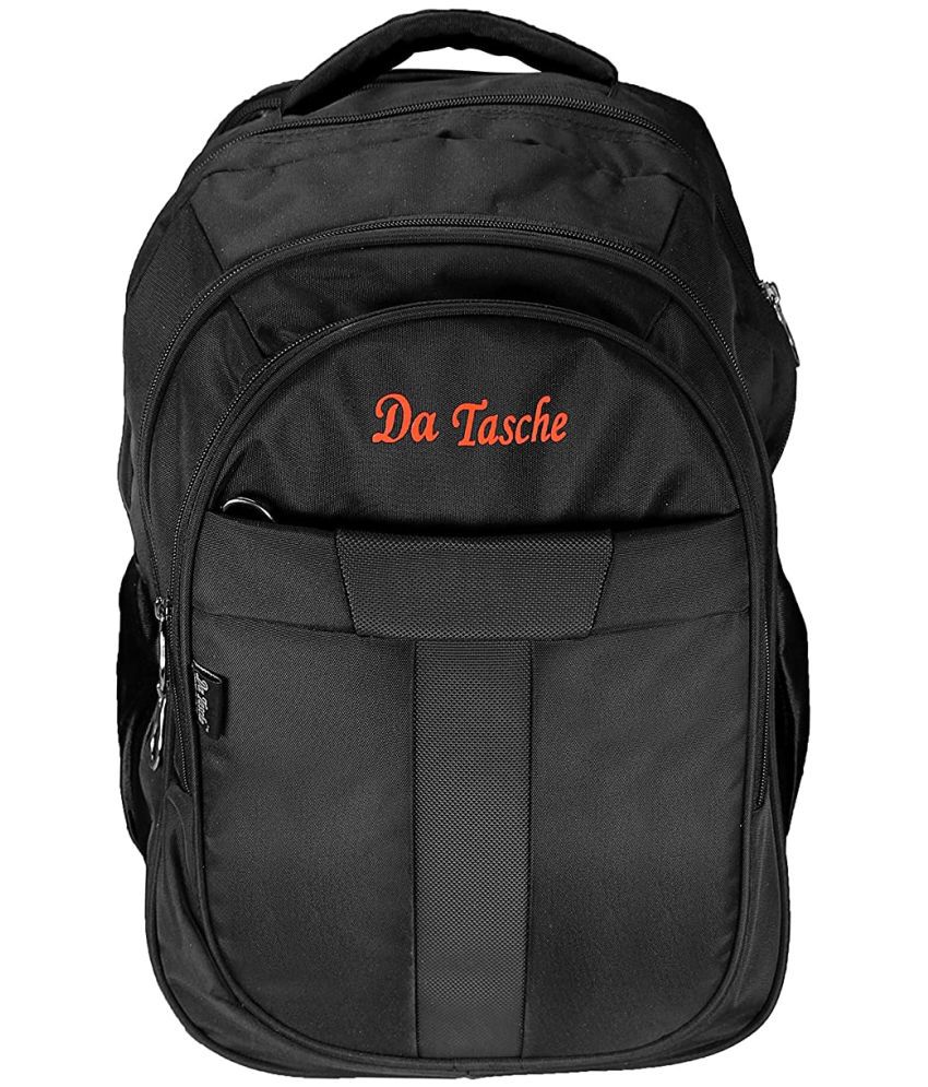     			Da Tasche 35 Ltrs Black Polyester College Bag