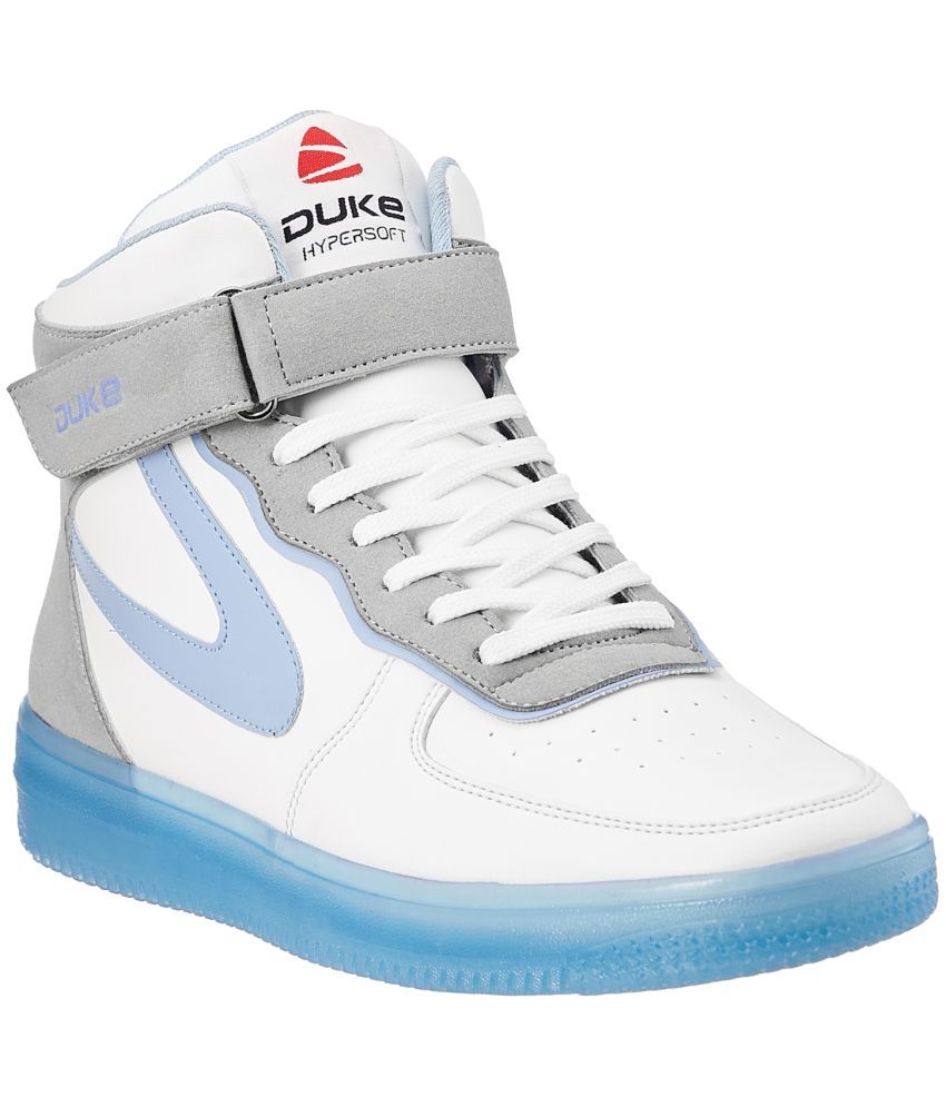     			Duke FWOL1452-White - White Men's Sneakers