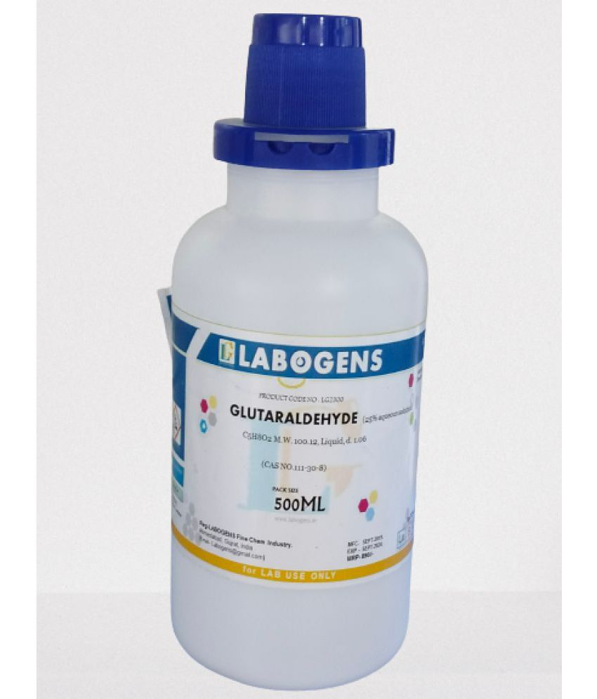     			GLU-TARALDEHYDE (25% aqueous solution)  500ML