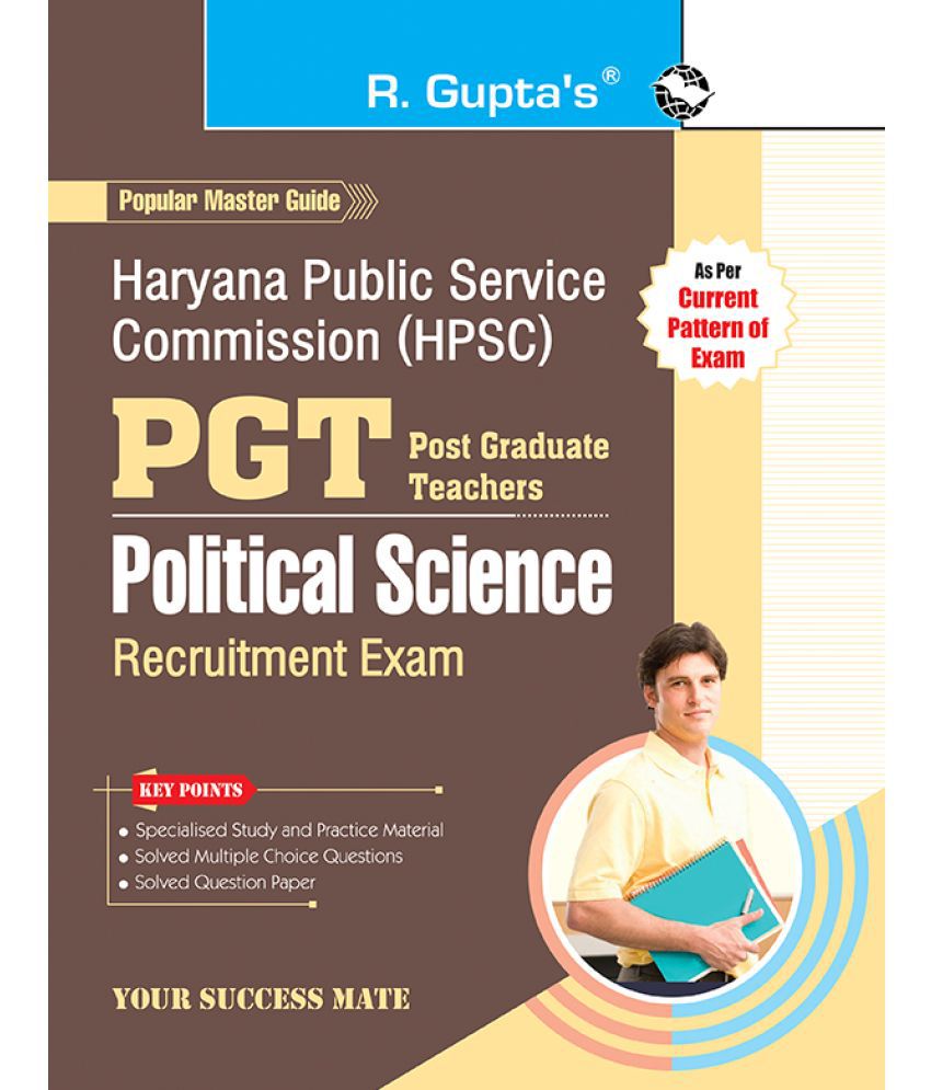     			HPSC: PGT - POLITICAL SCIENCE Recruitment Exam Guide