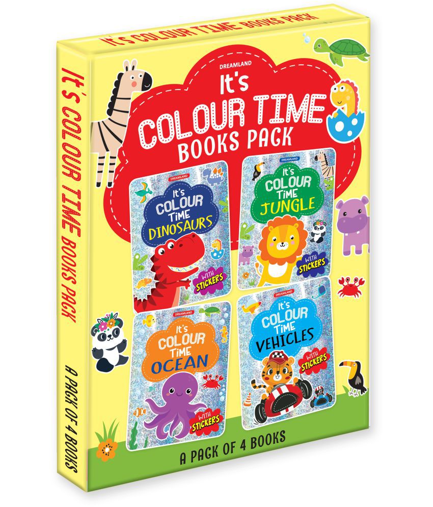     			It's Colour Time Books Pack- A Pack of 4 Books