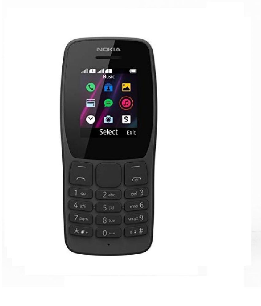     			Nokia 110 Dual SIM Feature Phone Black